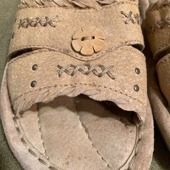 EUC Vintage Earth Spirit Kalei2 Leather Sandals Size 8.5W - Picture 4 of 13